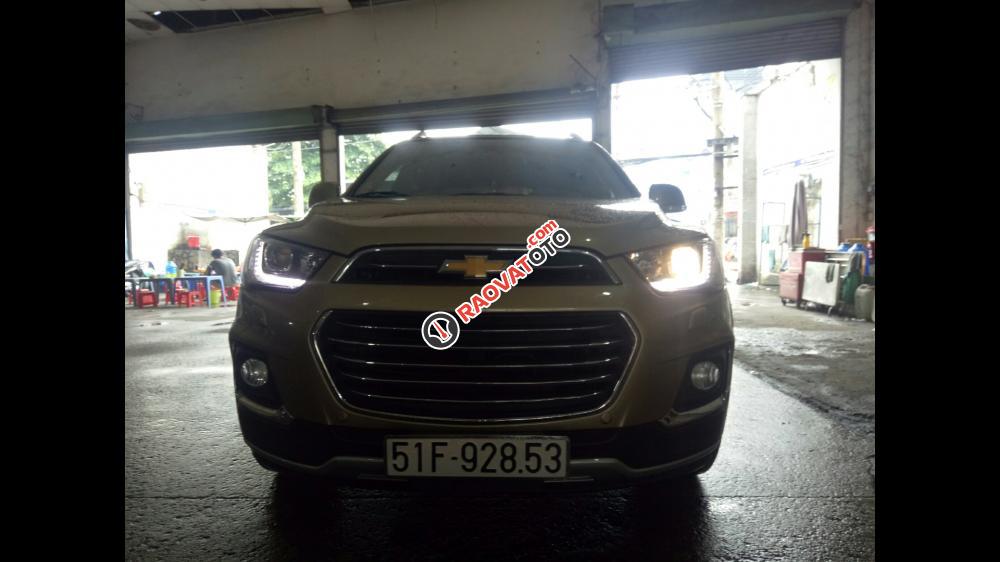 Bán Chevrolet Captiva Revv 2.4 đời 2016, màu vàng, nhập khẩu nguyên chiếc, 710tr-0