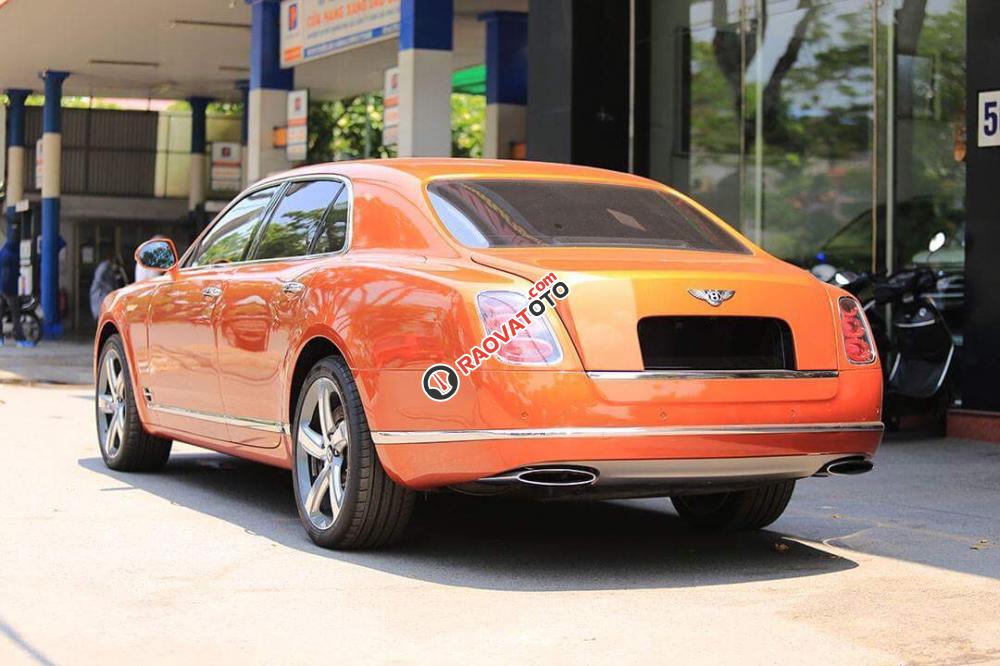 Bán Bentley Mulsanne Speed năm sản xuất 2014, màu cam, xe nhập-14