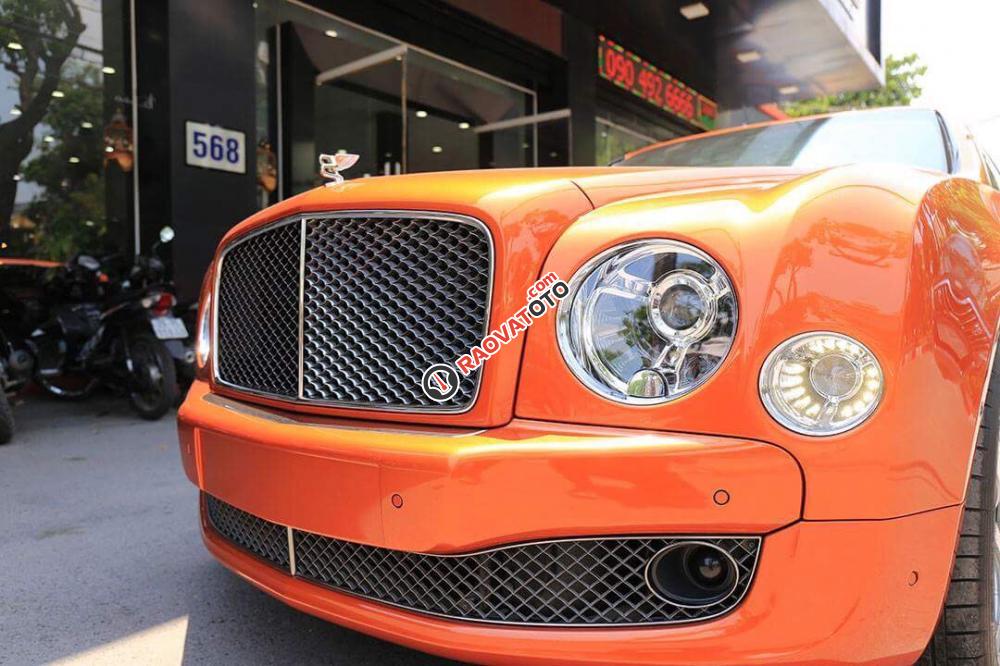 Bán Bentley Mulsanne Speed năm sản xuất 2014, màu cam, xe nhập-0