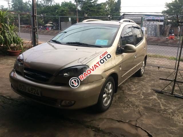 Cần bán Chevrolet Vivant CDX sản xuất 2008, màu vàng -5