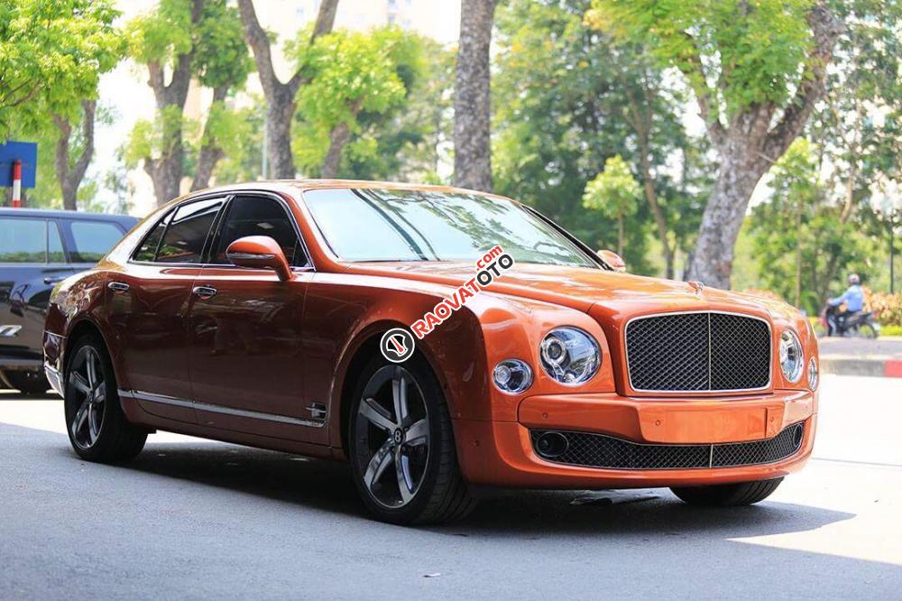 Bán Bentley Mulsanne Speed năm sản xuất 2014, màu cam, xe nhập-8