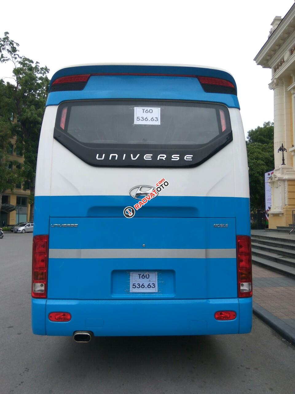 Bán xe Hyundai Tracomeco Universe Xpress Weichai năm 2018, màu xanh lam-2