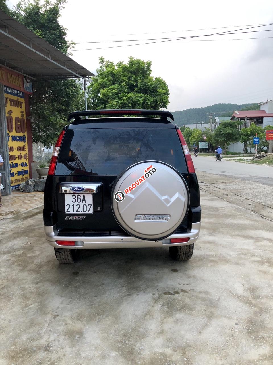 Bán Ford Everest đời 2008, màu đen, giá chỉ 365 triệu-0