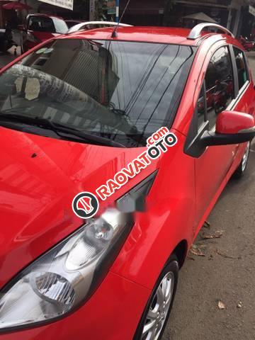 Bán Chevrolet Spark LT sản xuất 2015, màu đỏ, giá 265tr-2