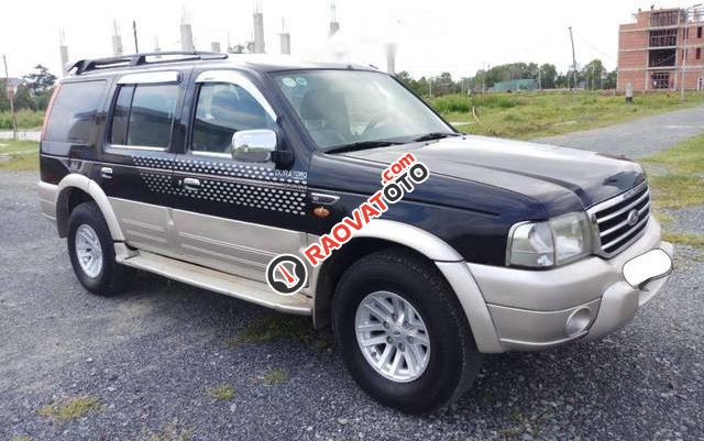 Bán Ford Everest 4x4 MT năm 2007, màu đen, bánh treo-0