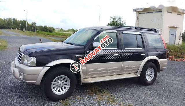 Bán Ford Everest 4x4 MT năm 2007, màu đen, bánh treo-1