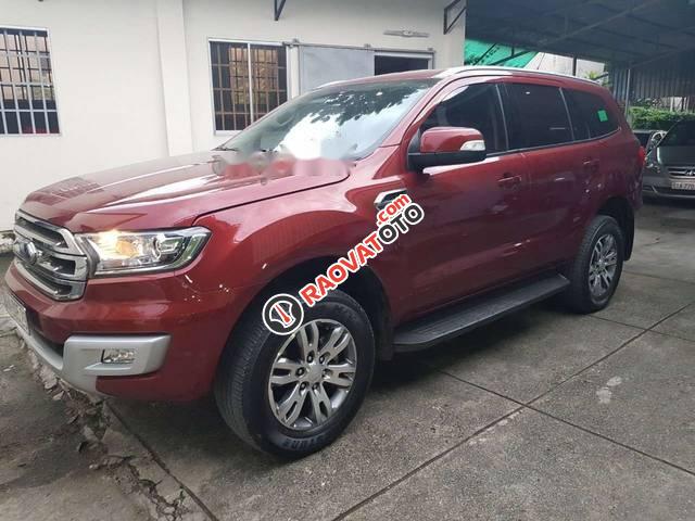Cần bán Ford Everest Trend năm 2016, màu đỏ số tự động-4
