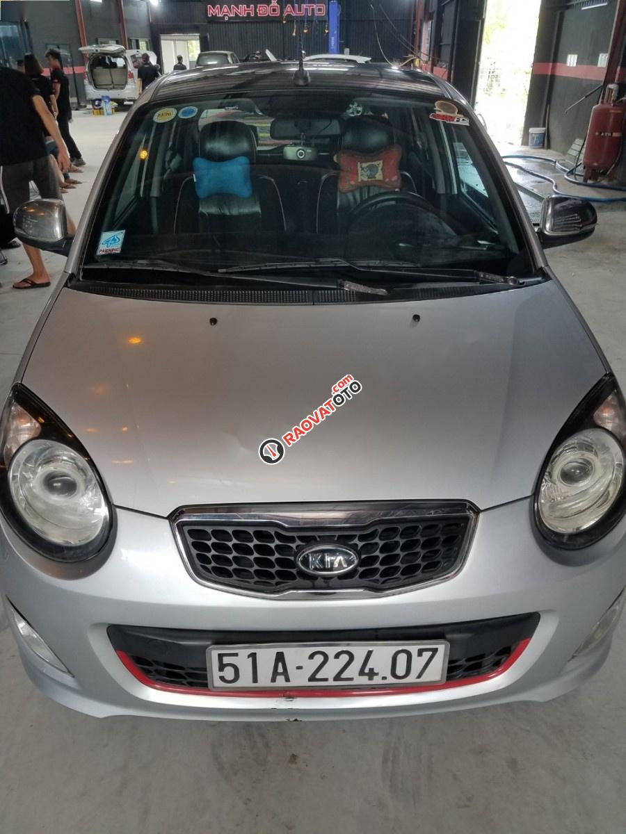Cần bán lại xe Kia Morning SX AT năm sản xuất 2011, màu bạc-1