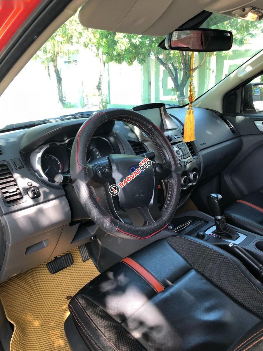 Bán xe Ford Ranger wildtrack 3.2 năm 2015, màu đỏ, nhập khẩu nguyên chiếc-1