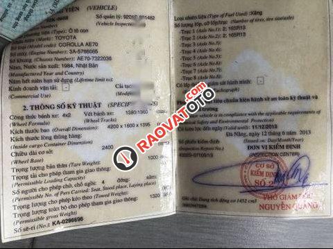 Cần bán xe Toyota Corolla Altis 1982, màu trắng, giá tốt-1