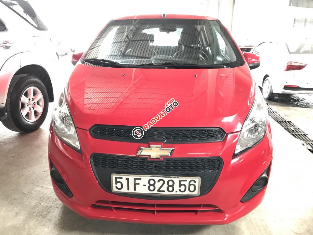 Bán Chevrolet Spark LS 1.0MT màu đỏ, sản xuất 2016 biển Sài Gòn chạy 36000km-5