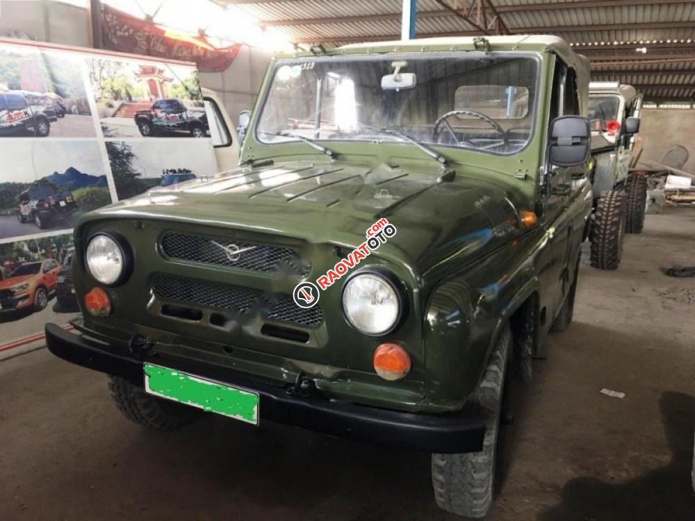 Bán UAZ UAZ Hunter 469 đời 2001, màu xanh lam, nhập khẩu nguyên chiếc còn mới, giá chỉ 76 triệu-0