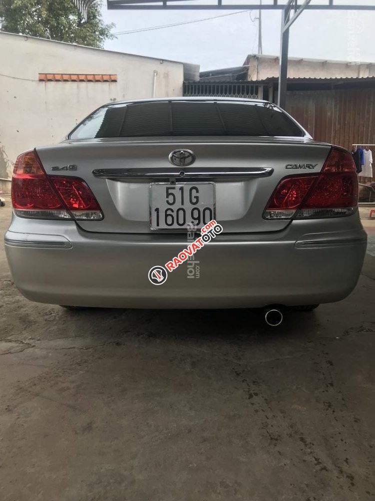 Cần bán gấp Toyota Camry G sản xuất 2005, màu xám, nhập khẩu -14