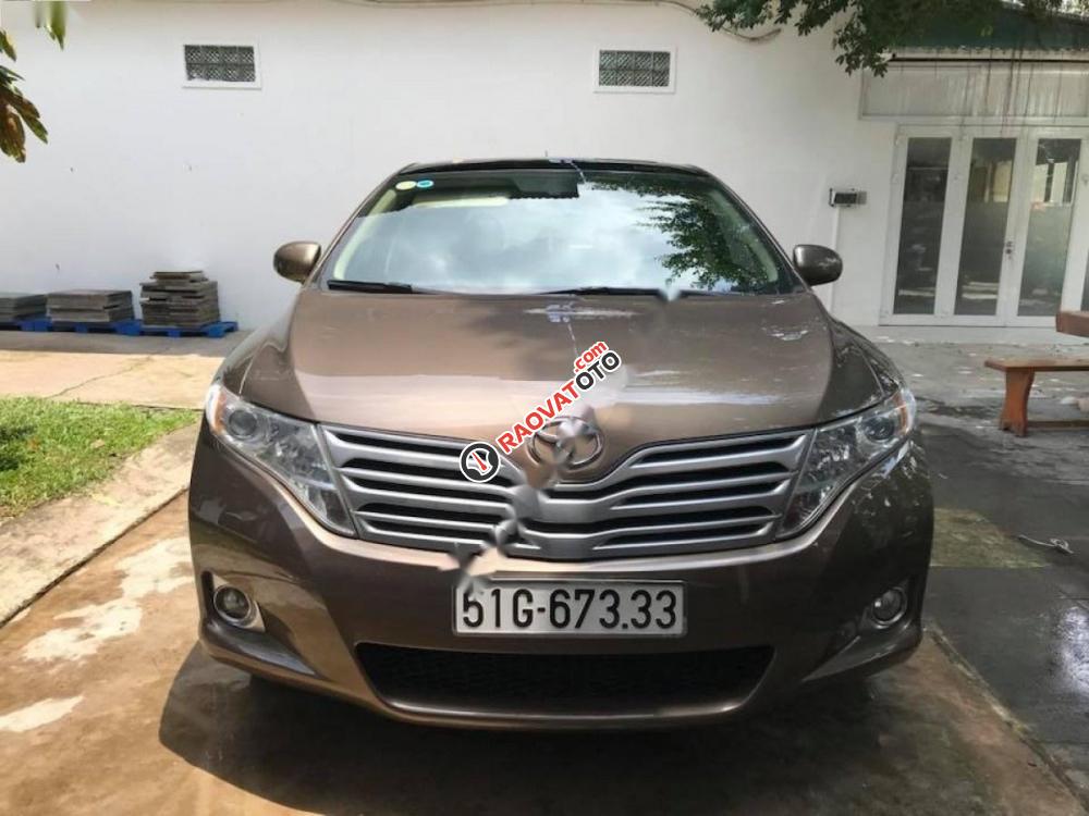 Xe Toyota Venza 2.7 năm 2010, màu nâu, nhập khẩu -0