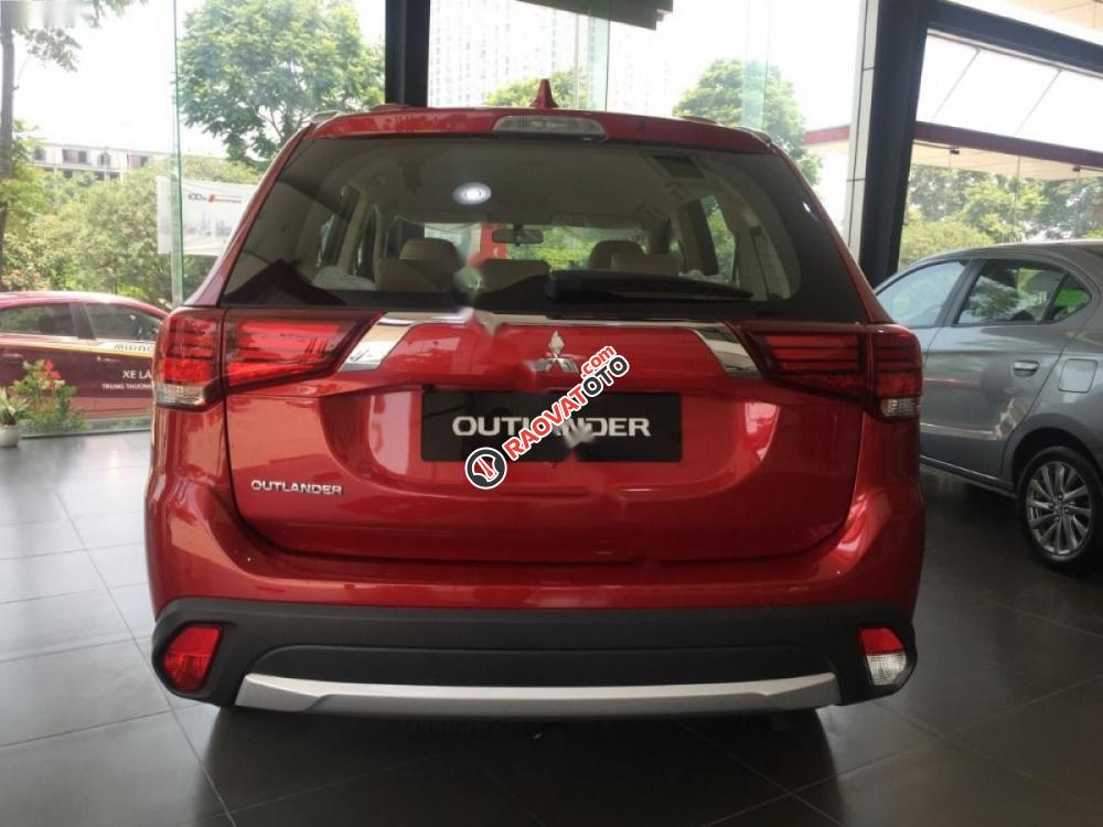 Bán Mitsubishi Outlander GLS năm sản xuất 2018, màu đỏ-5