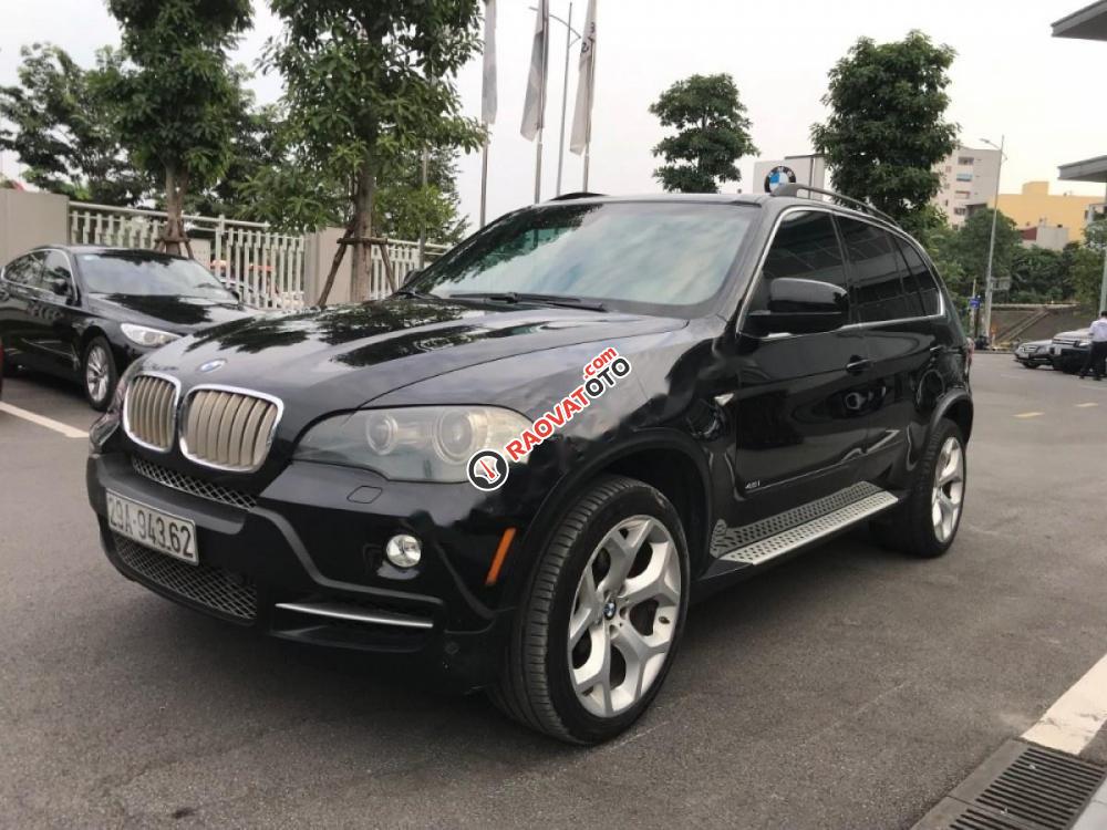 Bán xe BMW X5 4.8i sản xuất 2007, màu đen, xe nhập-0