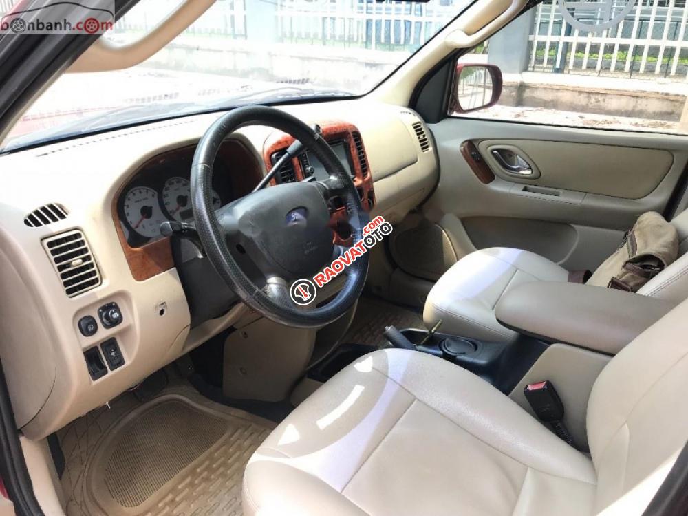 Bán xe Ford Escape XLT sản xuất năm 2004, màu đỏ, 198 triệu-3