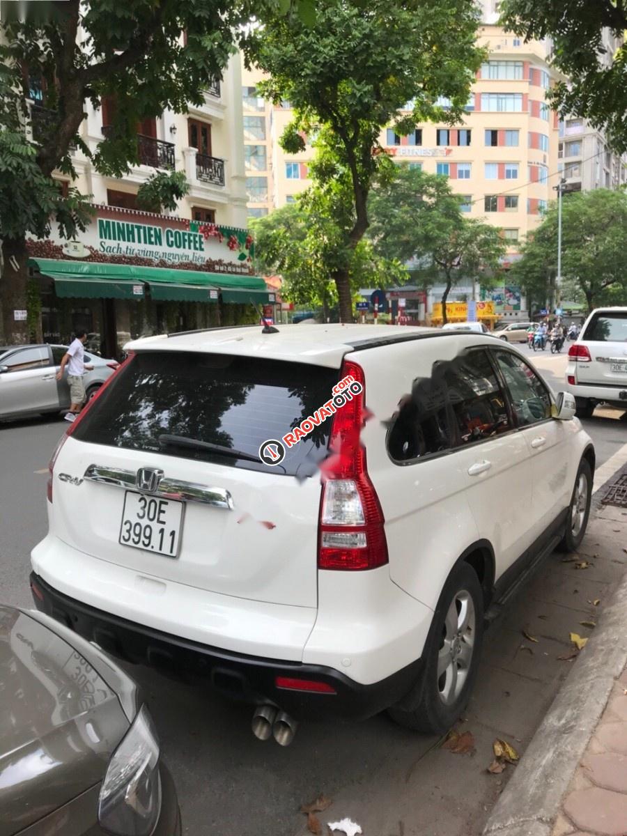 Cần bán lại xe Honda CR V 2.0 AT năm sản xuất 2009, màu trắng, nhập khẩu nguyên chiếc chính chủ-4