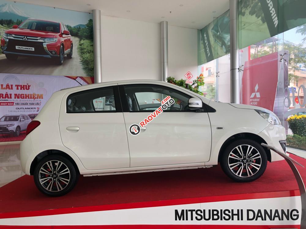 [Siêu giảm] Mitsubishi Mirage giá cực rẻ, màu trắng, nhập khẩu Thái, lợi xăng 5L/100km, cho góp 80%-2
