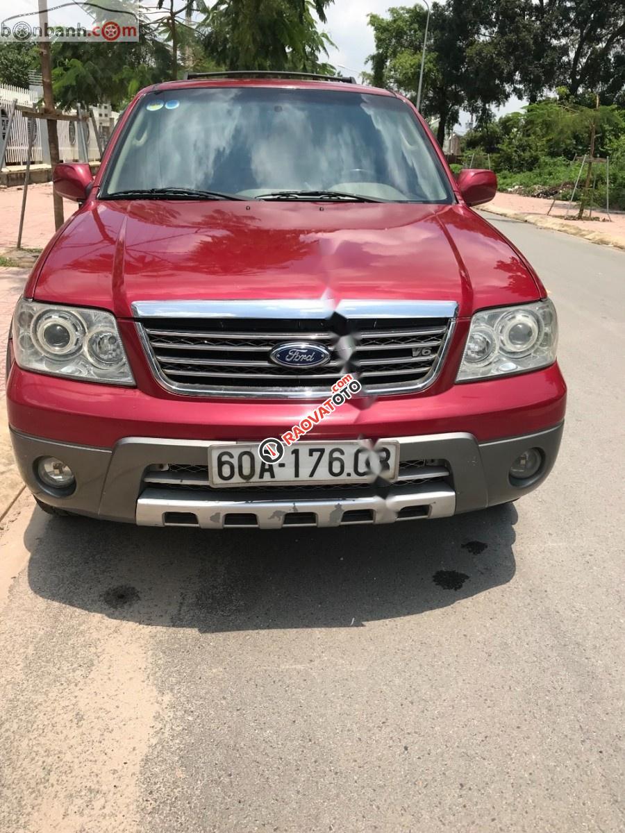 Bán xe Ford Escape XLT sản xuất năm 2004, màu đỏ, 198 triệu-7