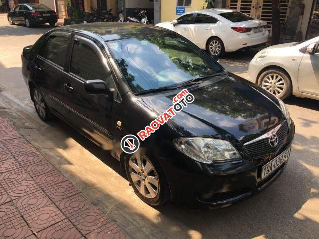 Cần bán xe Toyota Vios 1.5G đời 2007, màu đen chính chủ-0