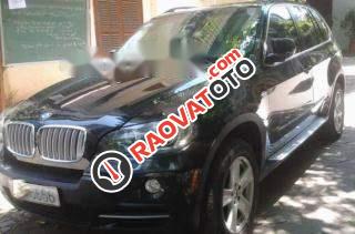 Bán BMW X5 4.8i đời 2007, màu đen, nhập khẩu nguyên chiếc còn mới, giá tốt-0