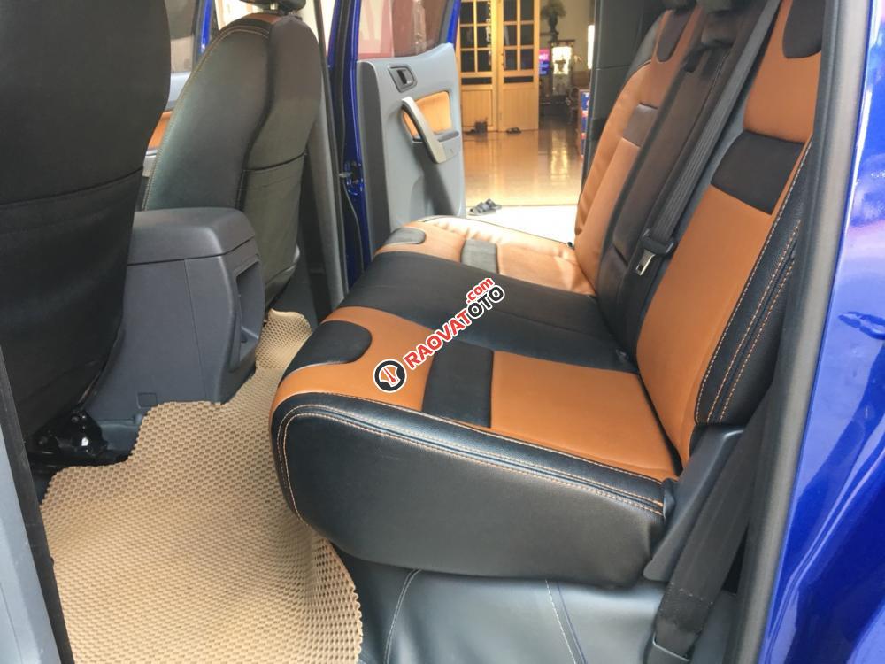 Cần bán xe Ford Ranger 2.2MT đời 2015, màu xanh lam, nhập khẩu-4
