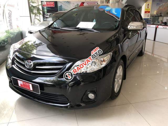 Cần bán gấp Toyota Corolla altis 1.8G đời 2012, màu đen -0