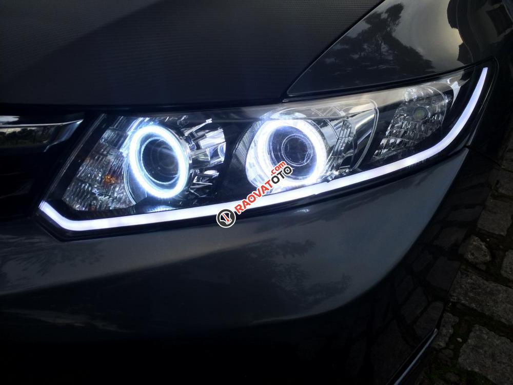 Cần bán lại xe Honda Civic 2.0 2012, màu xám -0