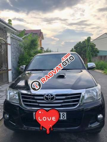 Cần bán lại xe Toyota Hilux E đời 2013, màu đen-5