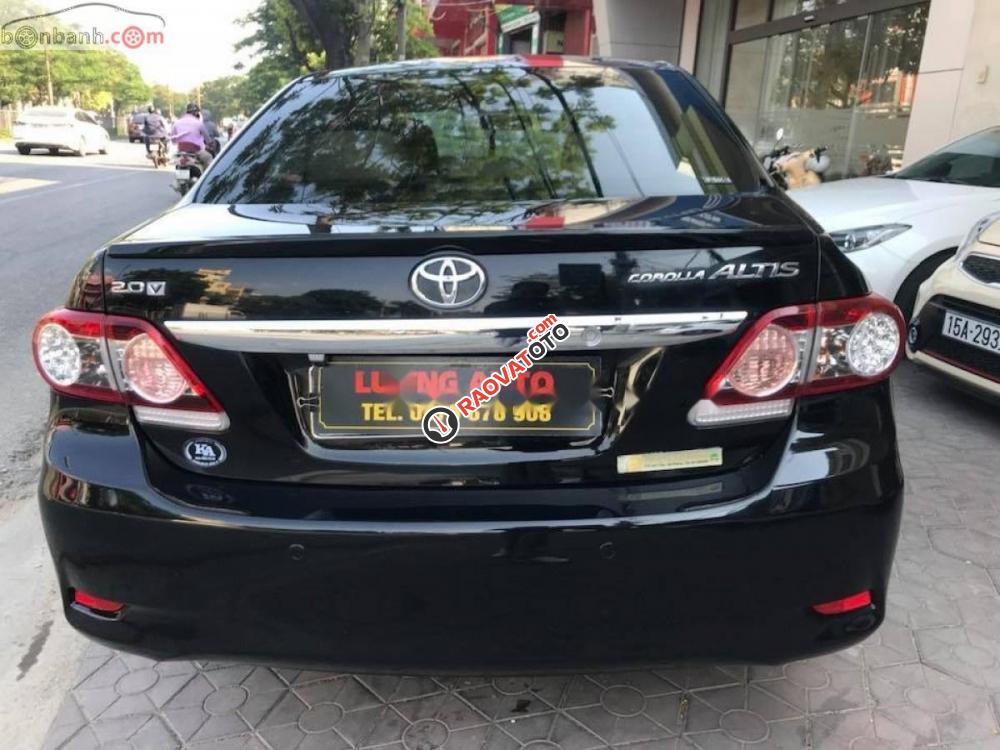 Bán Toyota Corolla Altis 2.0V màu đen, sản xuất 2013, đăng ký 2014, biển đẹp Hải Phòng-2