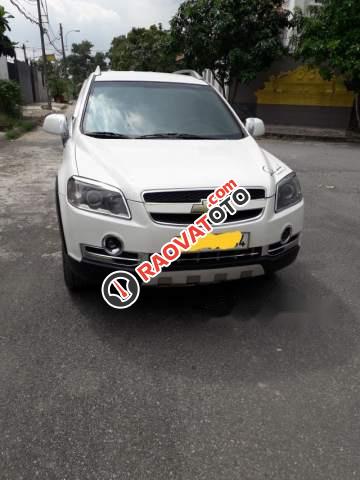 Bán Chevrolet Captiva Maxx 2009, màu bạc  -0