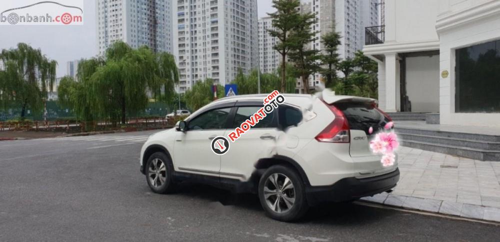 Cần bán CRV 2.4L màu trắng, sản xuất 2014, xe chạy 3.8 vạn-0
