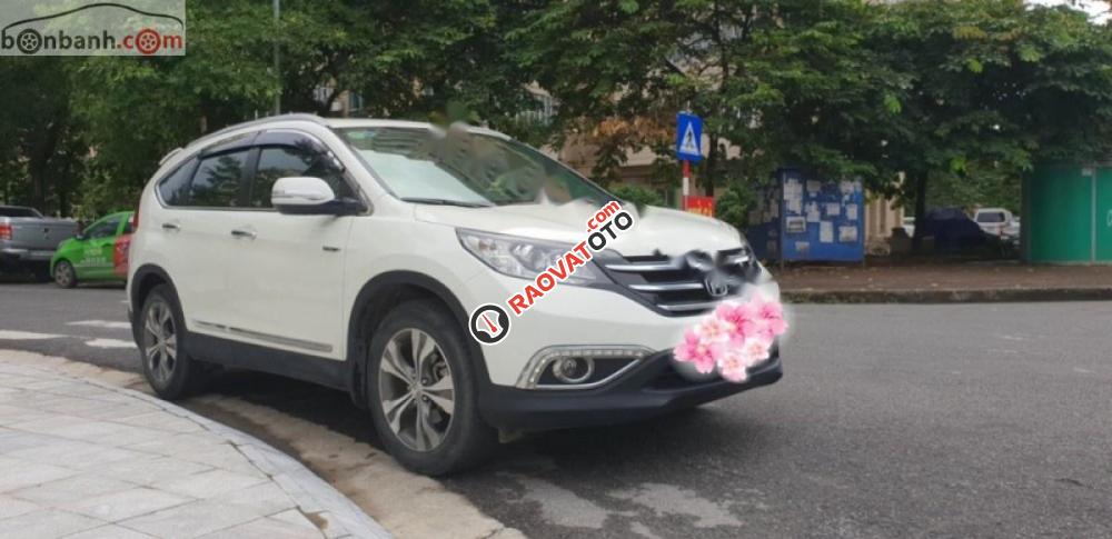 Cần bán CRV 2.4L màu trắng, sản xuất 2014, xe chạy 3.8 vạn-1