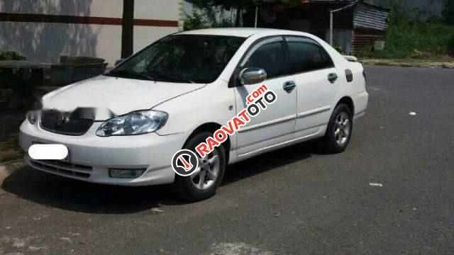 Bán Toyota Corolla altis đời 2002, màu trắng, 240 triệu-4