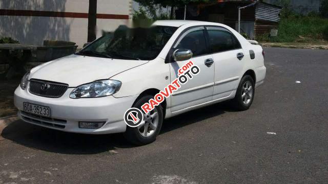 Bán Toyota Corolla altis đời 2002, màu trắng, 240 triệu-0