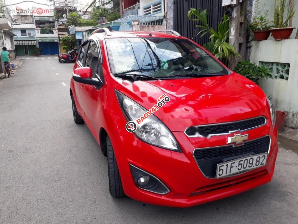Cần bán xe Chevrolet Spark LT năm sản xuất 2015, màu đỏ -3
