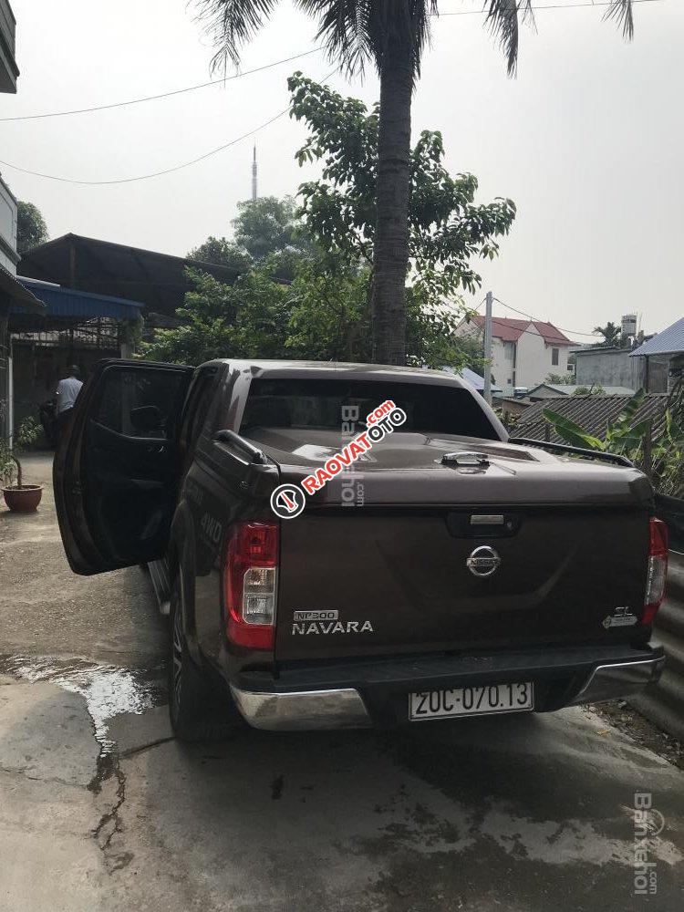 Bán xe Nissan Navara SL năm 2015, màu nâu, xe nhập-3