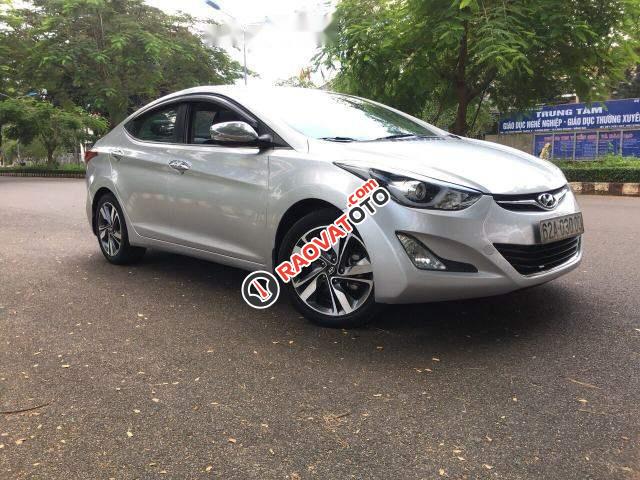 Bán ô tô Hyundai Elantra 1.6AT đời 2014, màu bạc-2