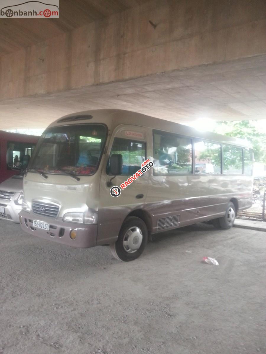 Cần bán xe Hyundai County Limousine đời 2009, màu trắng-4