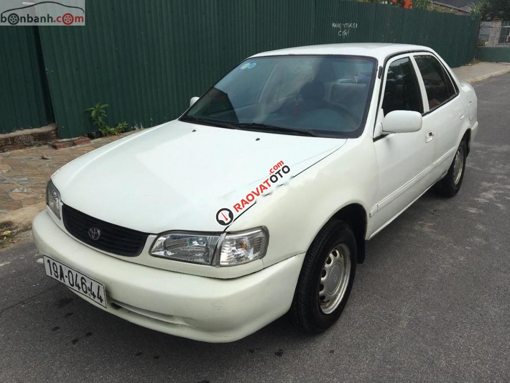 Bán ô tô Toyota Corolla 1.3 MT sản xuất 2001, màu trắng-7