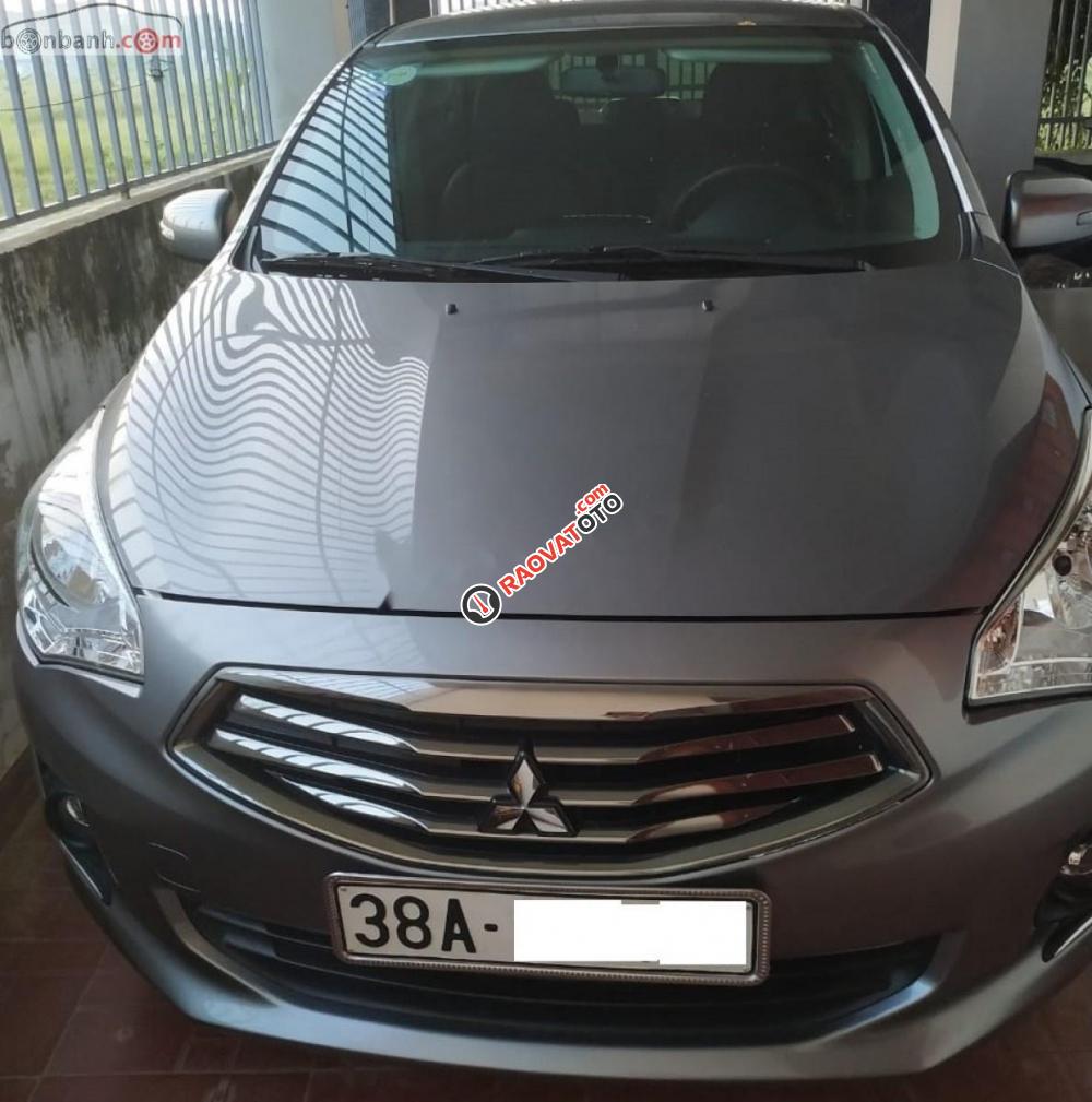 Bán Mitsubishi Attrage 1.2CVT 2017, màu xám, xe nhập-3