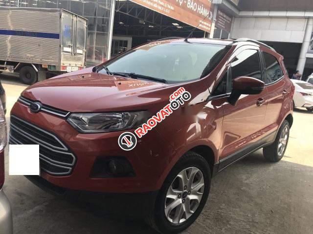 Cần bán Ford EcoSport 1.5MT sản xuất 2016, màu đỏ-0