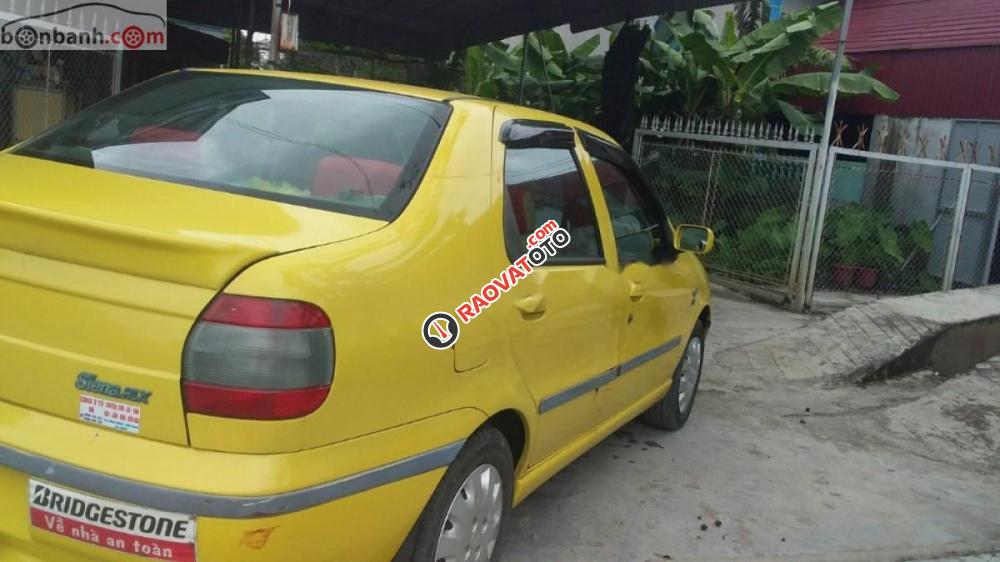 Cần bán gấp Fiat Siena HLX 1.6 đời 2003, màu vàng xe gia đình-3