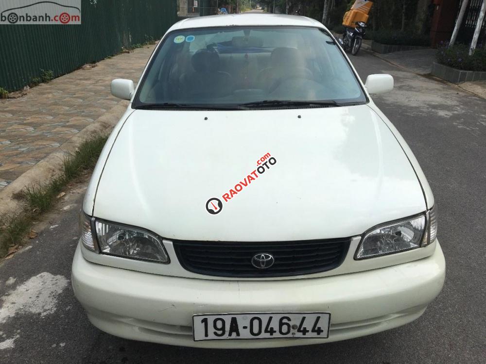 Bán ô tô Toyota Corolla 1.3 MT sản xuất 2001, màu trắng-6