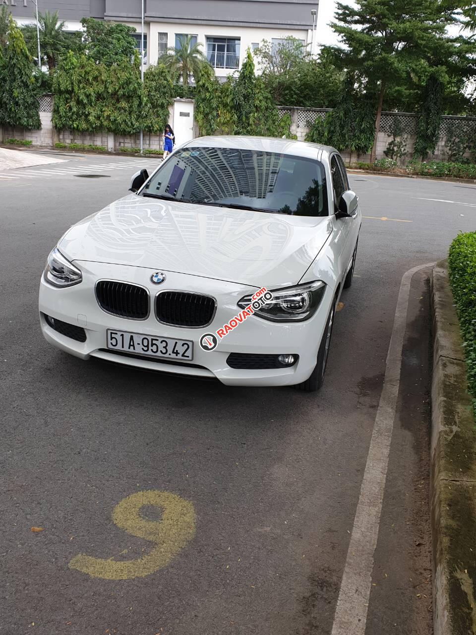 Bán xe BMW 116i Sx 2014, màu trắng, xe như mới-5