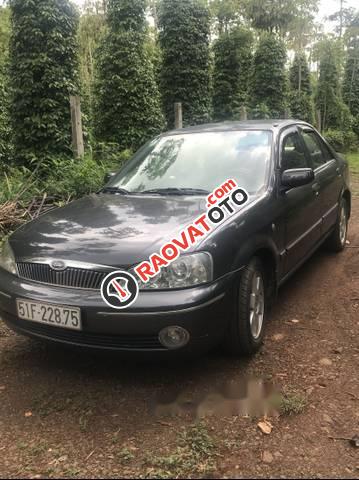 Cần bán lại xe Ford Laser Ghia đời 2002, màu xám, giá tốt-4