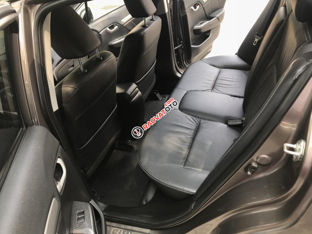 Bán Honda Civic 2.0 AT đời 2014, màu xám (ghi), giá 615tr-8