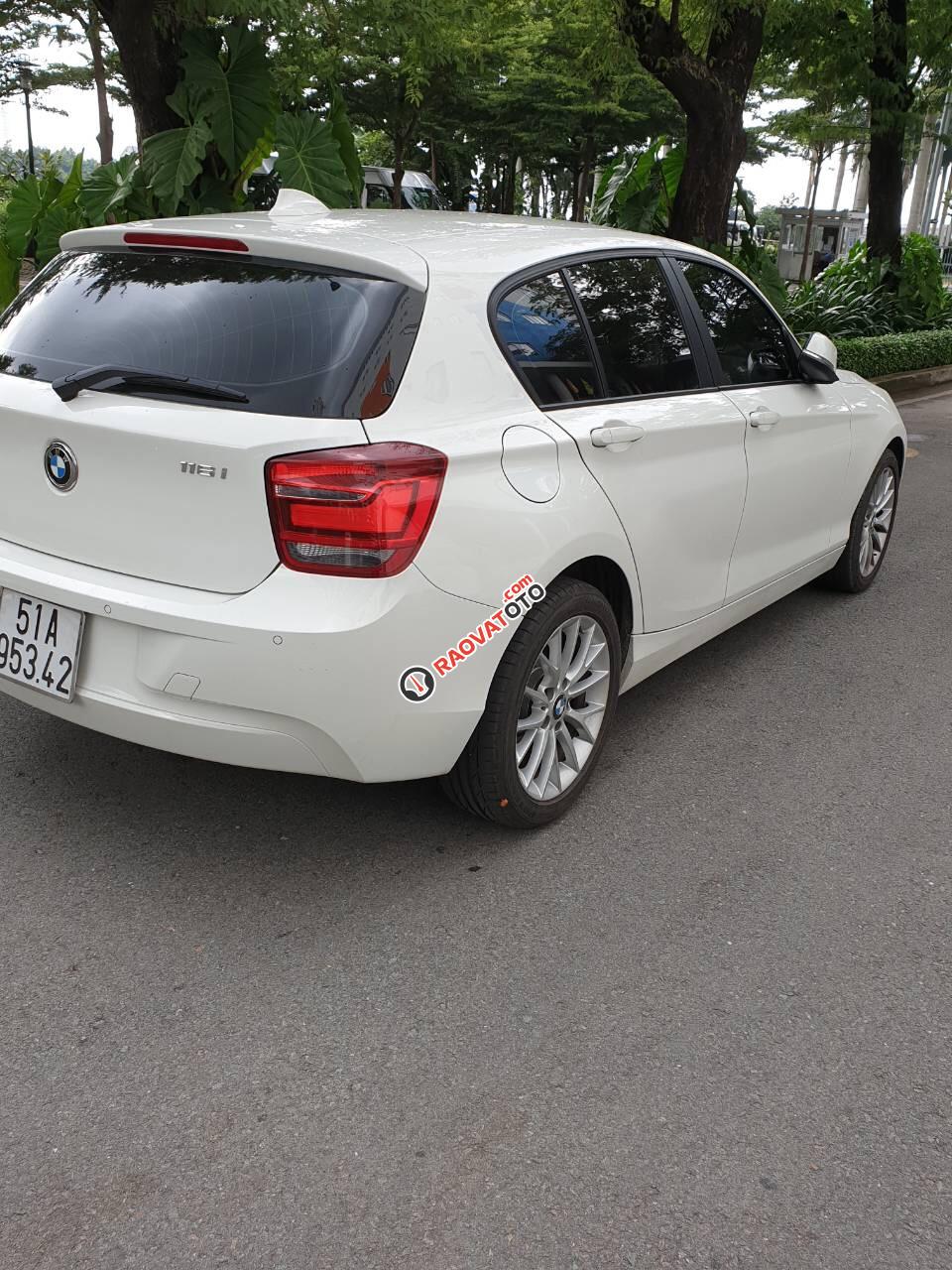 Bán xe BMW 116i Sx 2014, màu trắng, xe như mới-4