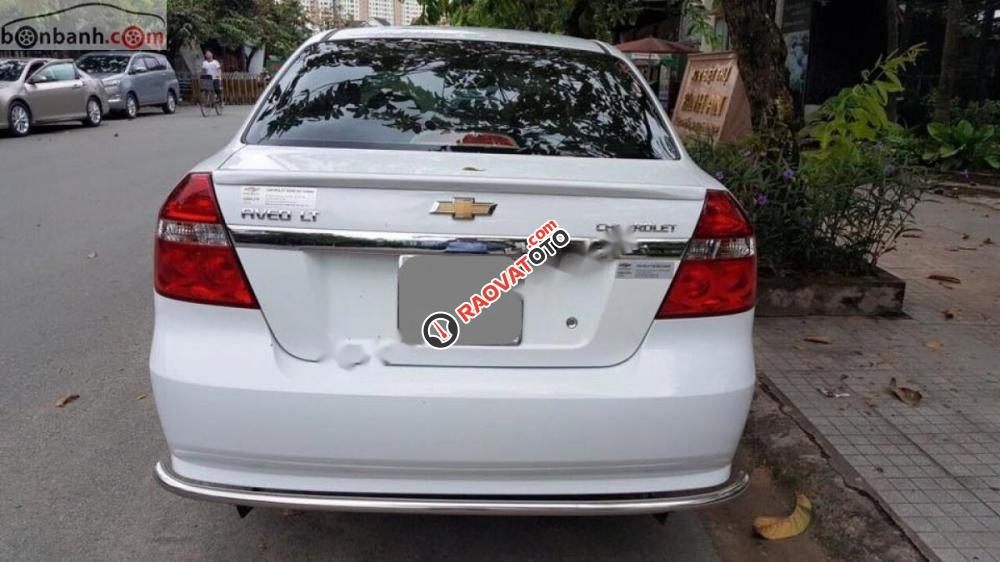 Bán Chevrolet Aveo mt năm 2016, màu trắng số sàn-0